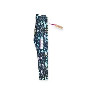 Justice Girl's Butterfly Leggings Size S (7-8)